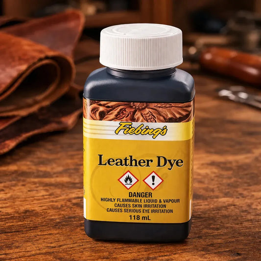 Fiebing's Leather Dye - Ciemnobrązowa farba do skóry - 118 ml – CraftPoint