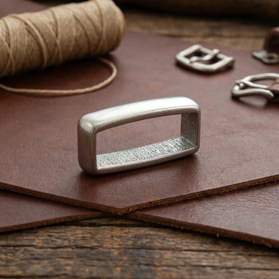 Anilla rectangular plana – acero inoxidable 35 mm – CraftPoint