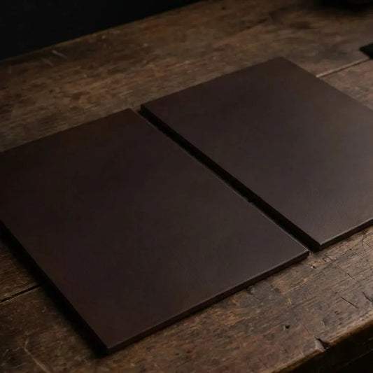 Skóra naturalna ciemny brąz - 4-4,5 mm – CraftPoint