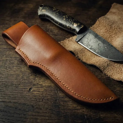 Kit para hacer funda de cuchillo - Coñac – CraftPoint