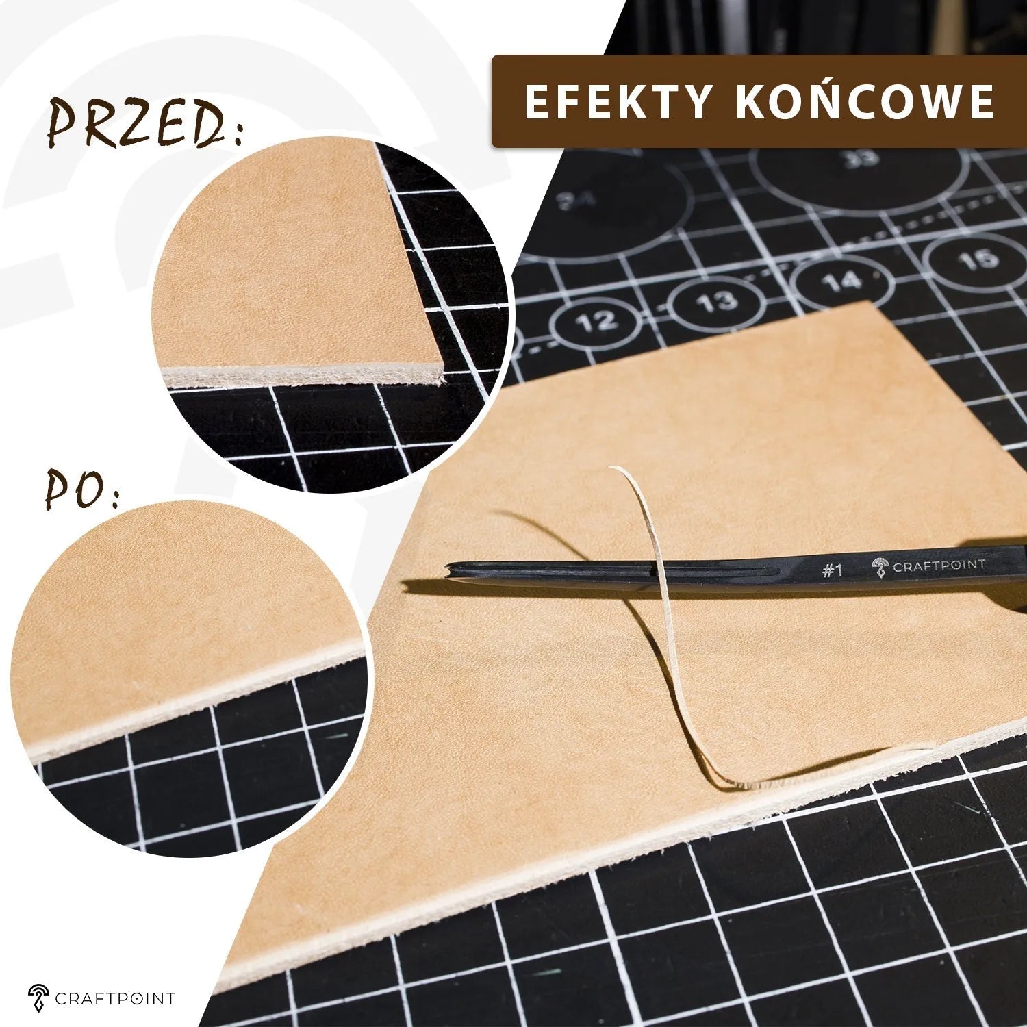 Edge beveler CraftPoint - 4 rozmiary – CraftPoint