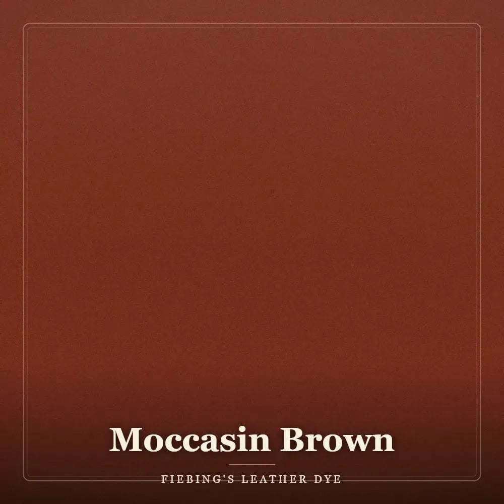 Fiebing's Leather Dye - Brązowa farba do skóry - 118 ml – CraftPoint