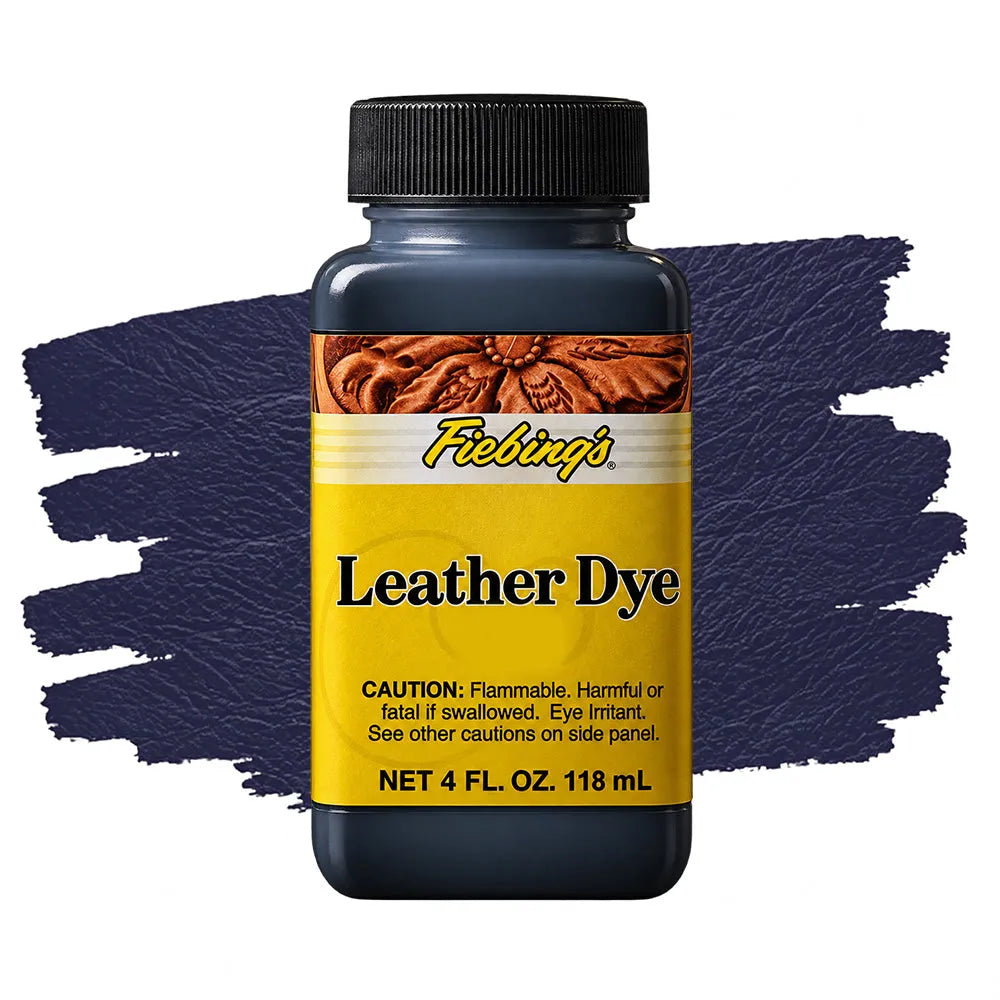 Fiebing's Leather Dye - Ciemnoniebieska farba do skóry - 118 ml – CraftPoint
