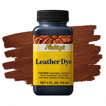 Fiebing's Leather Dye - Jasnobrązowa farba do skóry - 118 ml – CraftPoint