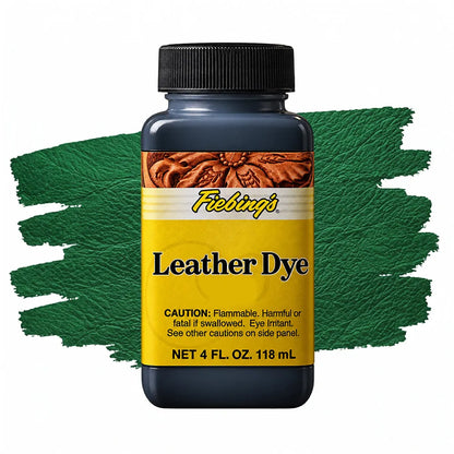 Fiebing's Leather Dye - Kelly green farba do skóry - 118 ml – CraftPoint