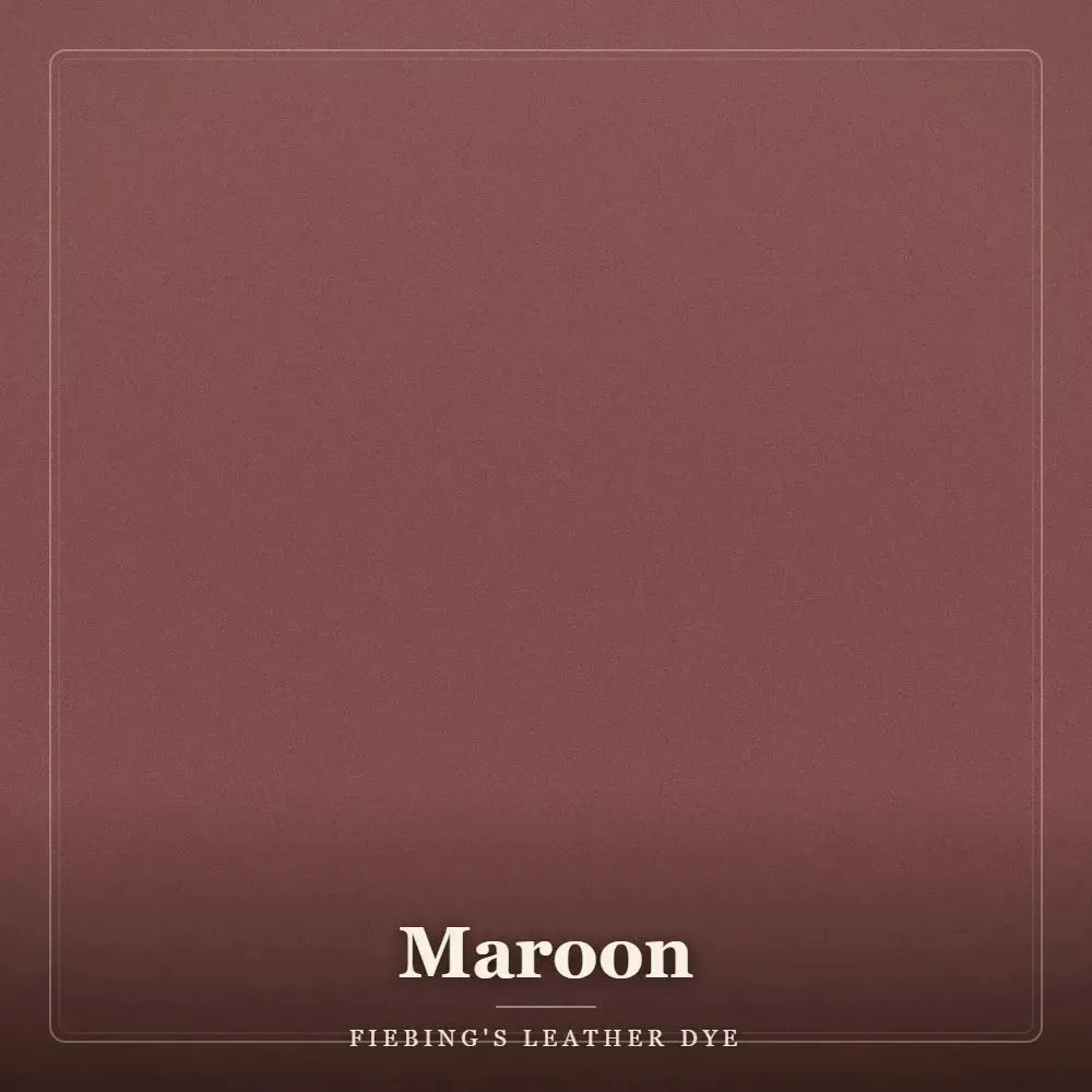 Fiebing's Leather Dye - Maroon farba do skóry - 118 ml – CraftPoint