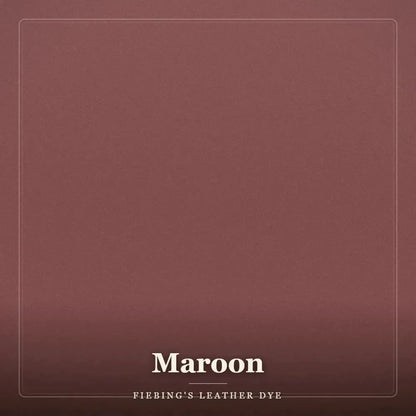 Fiebing's Leather Dye - Maroon farba do skóry - 118 ml – CraftPoint