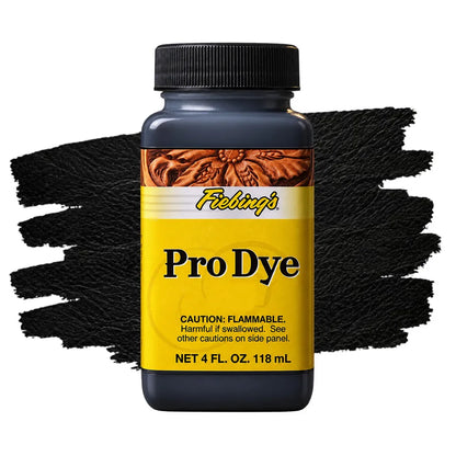 Fiebing's Pro Dye - Czarna farba do skóry - 118 ml – CraftPoint
