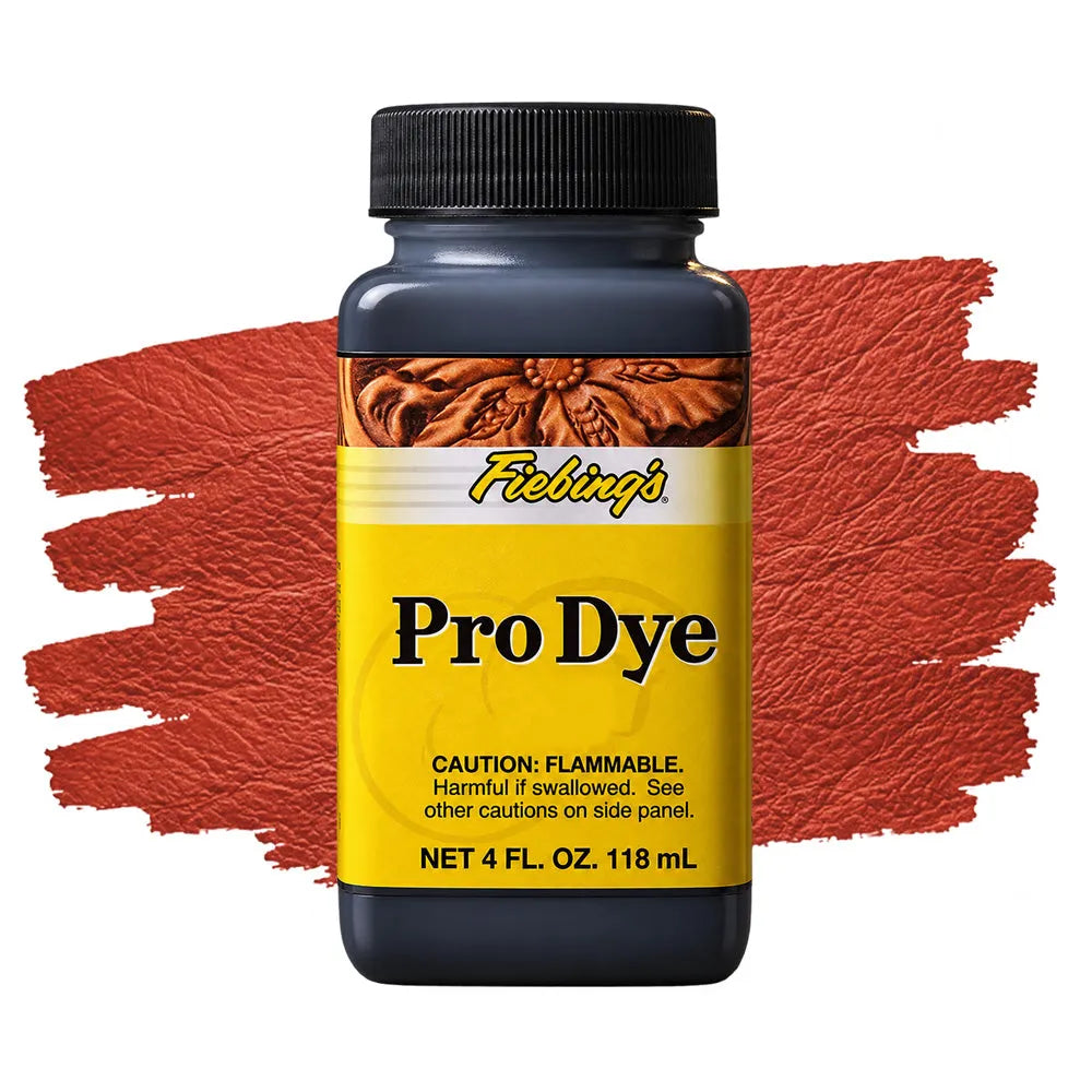 Fiebing's Pro Dye - Czerwona farba do skóry - 118 ml – CraftPoint