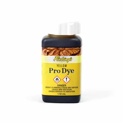 Fiebing's Pro Dye - Żółta farba do skóry - 118 ml – CraftPoint