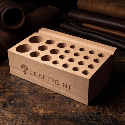 Organizador de herramientas para el cuero CraftPoint - 24 agujeros – CraftPoint