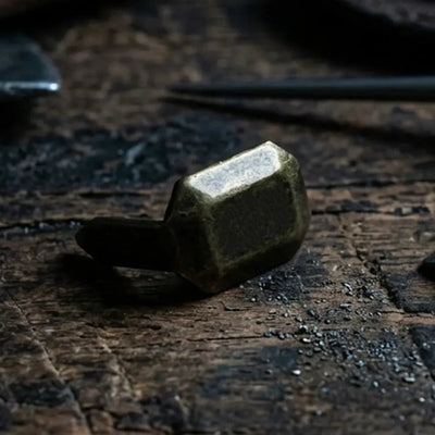 Grapas metálicas para pasador de cinturón - dorado envejecido – CraftPoint