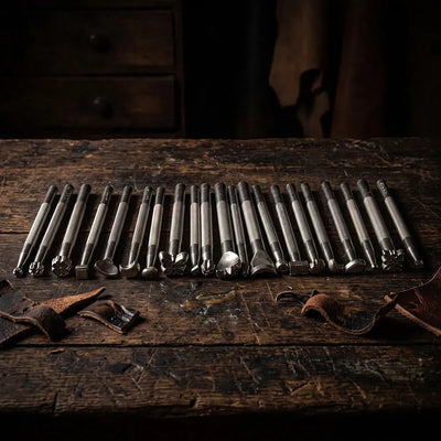 Buriles para repujar cuero - set de 20 diseños – CraftPoint