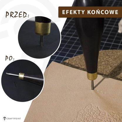 Szydło kaletnicze 3 / 4 / 5 mm – CraftPoint
