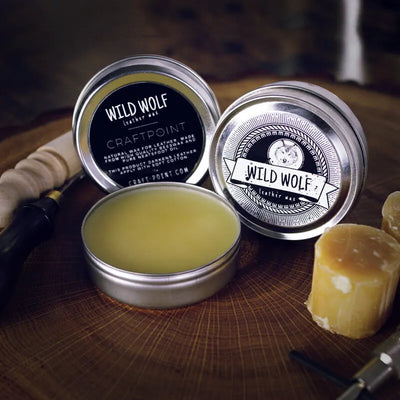 Wild Wolf Leather Wax - Cera natural para cuero - 50 ml – CraftPoint