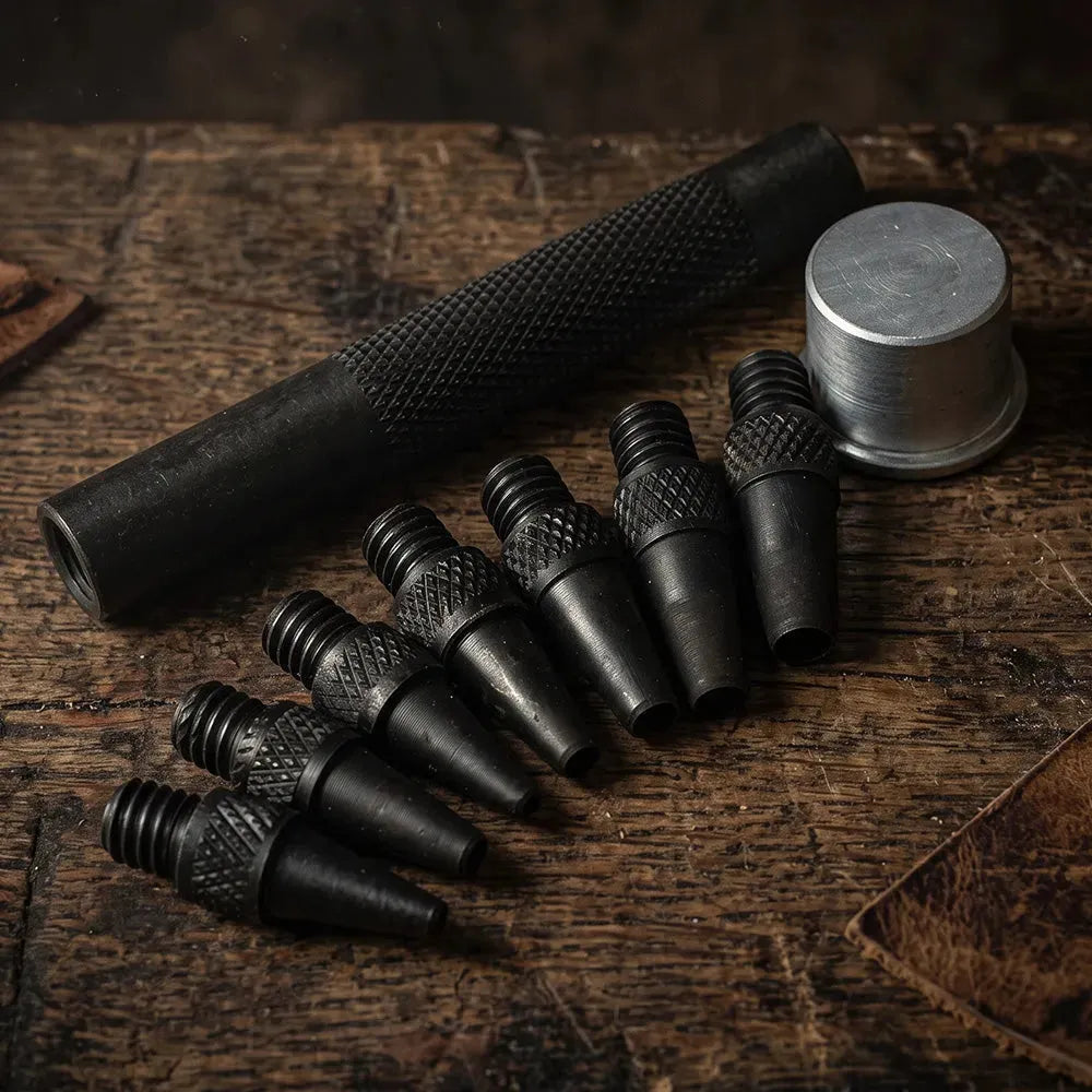 Zestaw wybijaków do skóry - 7 rozmiarów - 2-5mm – CraftPoint